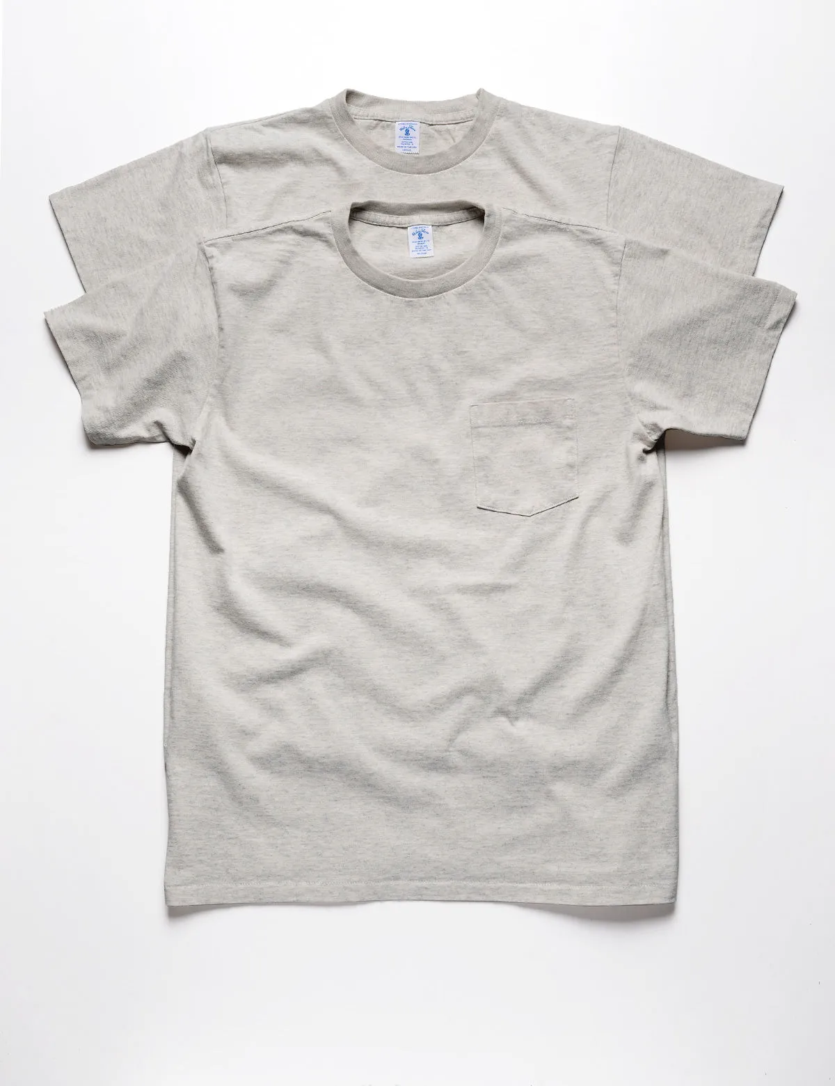 2-Pack Short Sleeve Pocket Tee in Oatmeal