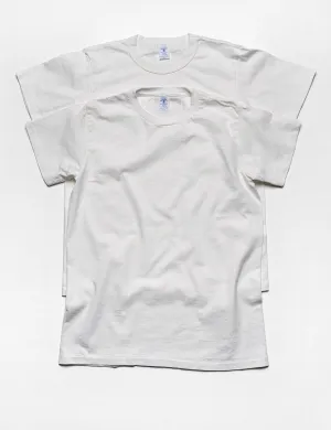 2-Pack Short Sleeve Tee in White