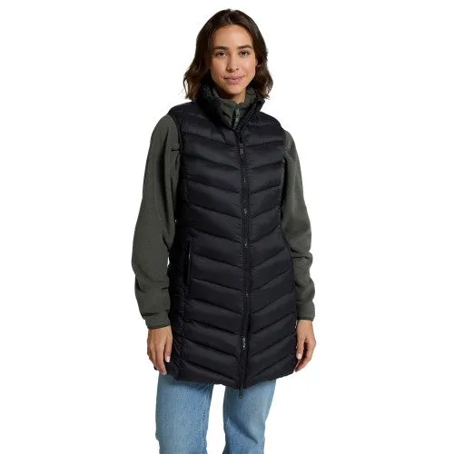 Animal Womens/Ladies Padded Longline Gilet