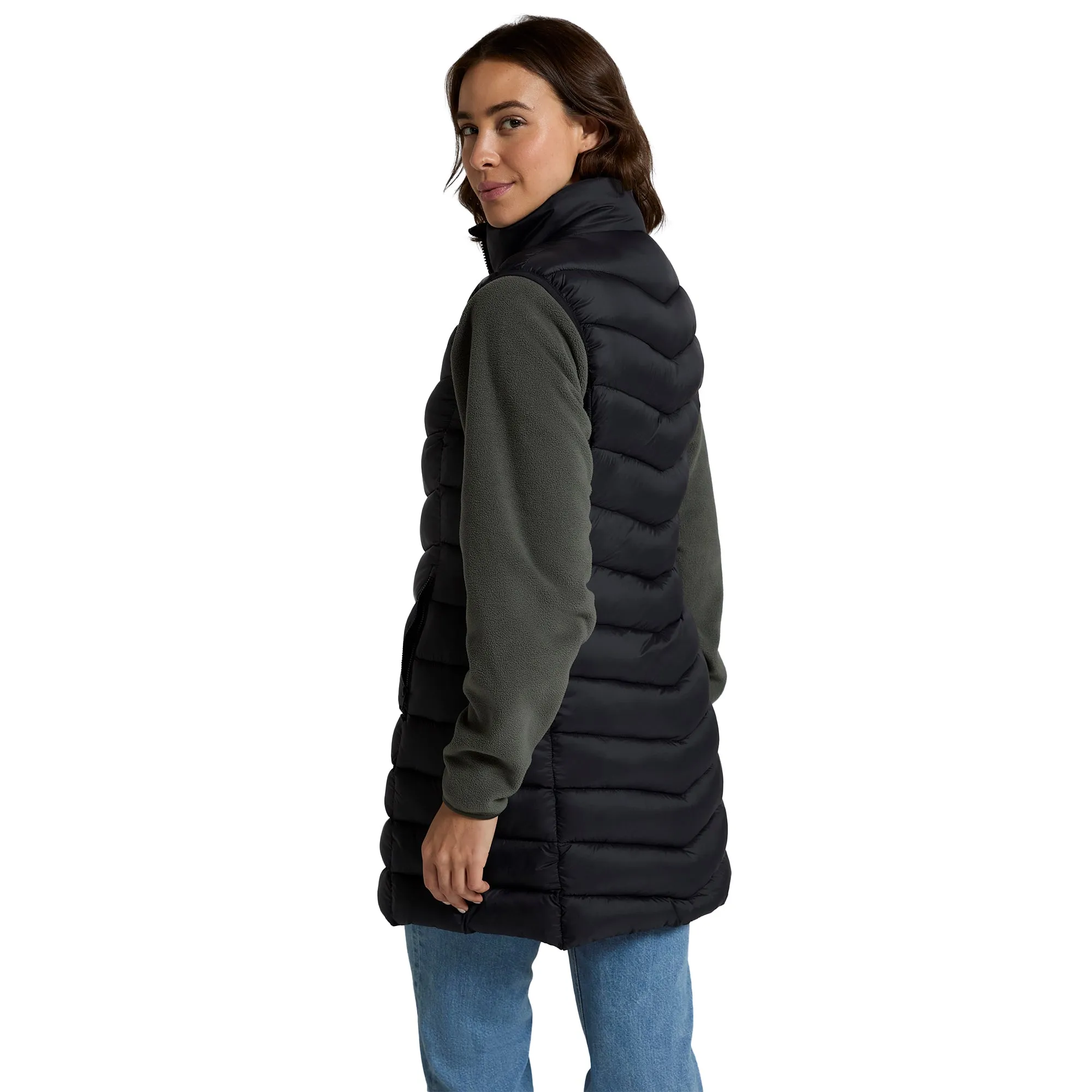 Animal Womens/Ladies Padded Longline Gilet