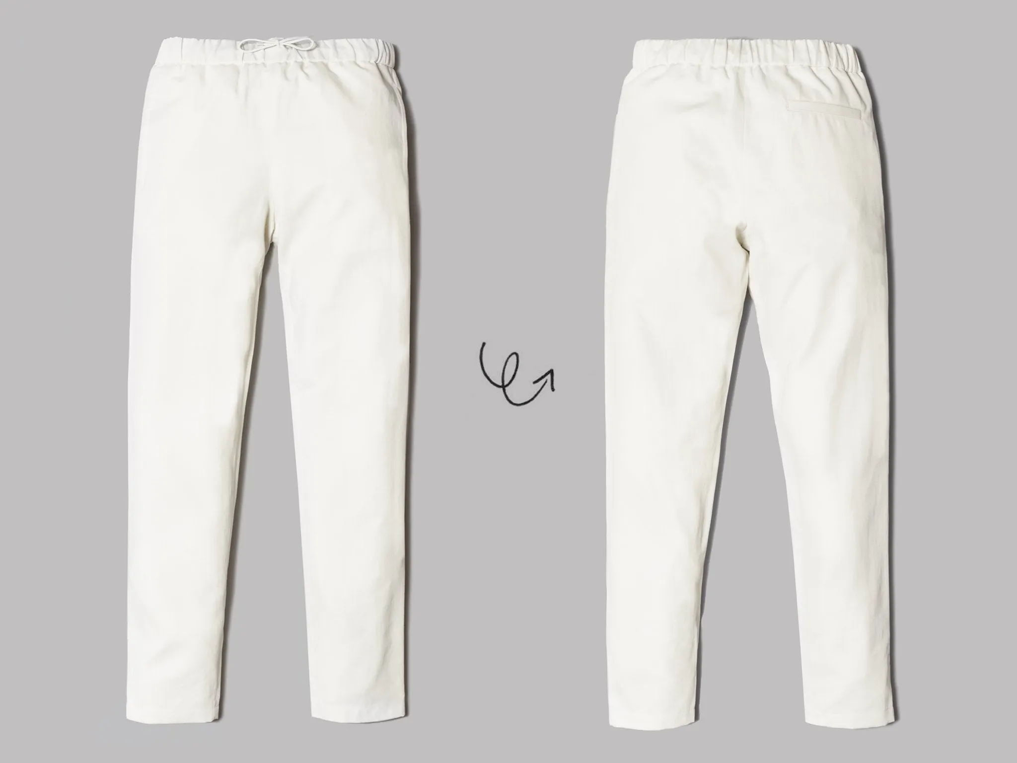 A.P.C. Pantalon Kaplan (Blanc Casse)