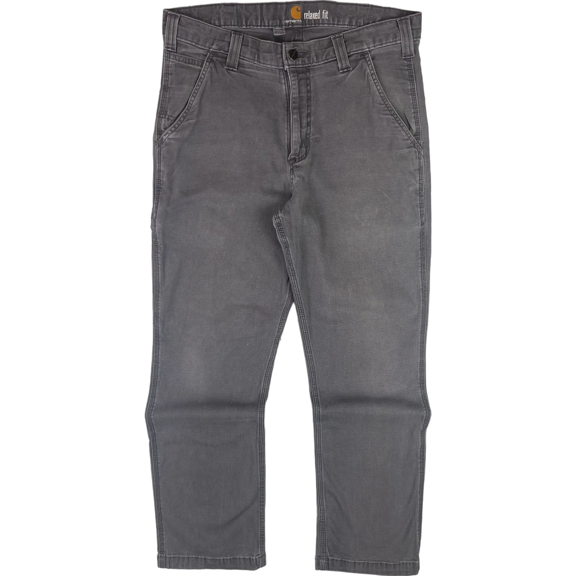 Carhartt Carpenter Workwear Relaxed Fit Trousers Grey