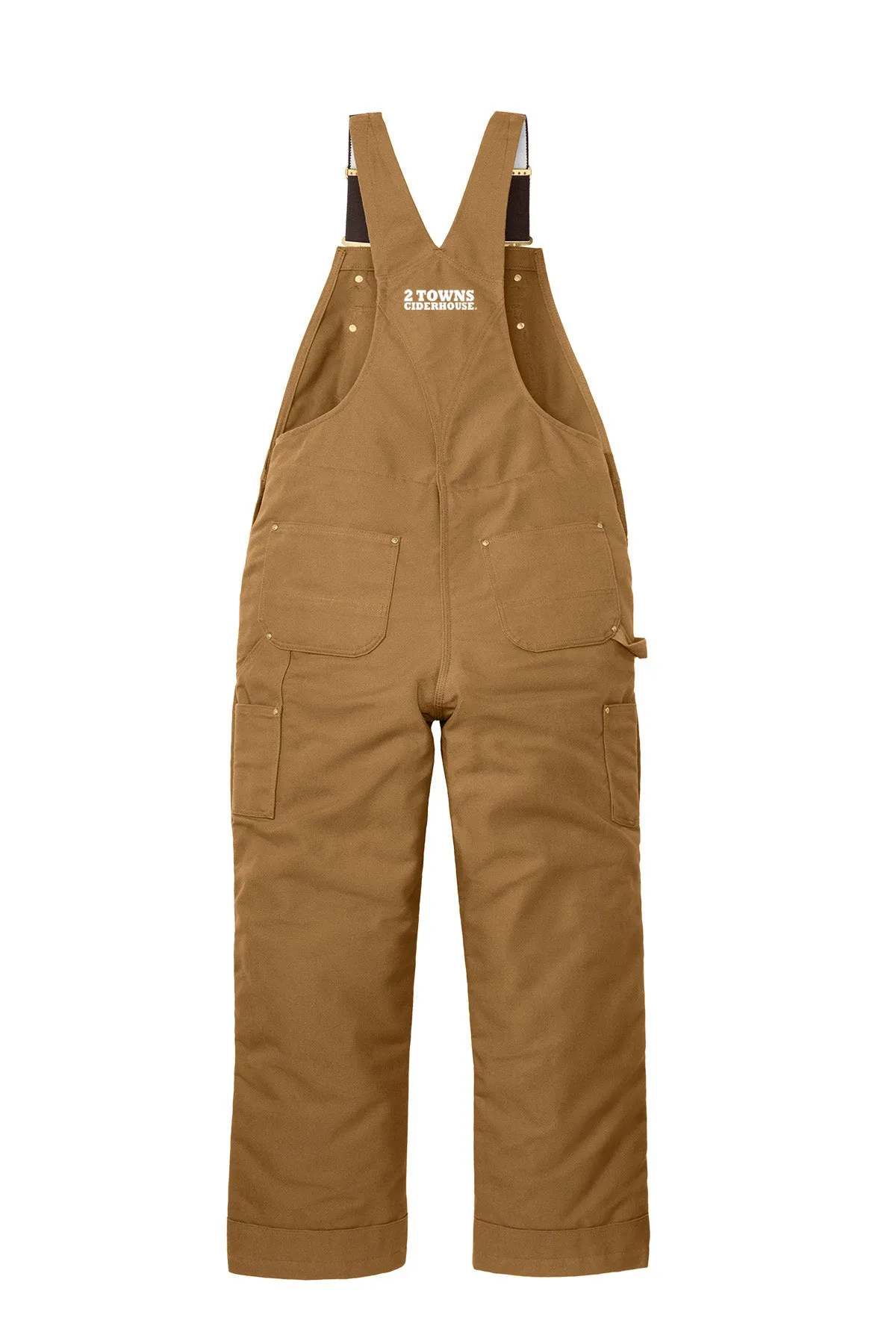 Carhartt® Firm Duck Insulated Bib Overalls