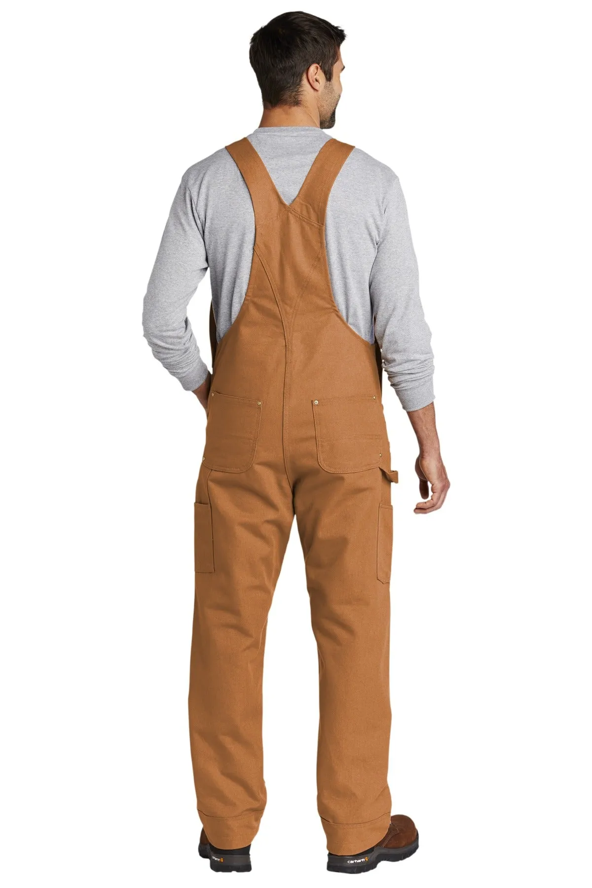 Carhartt Men's Duck Unlined Bib Overalls CT102776