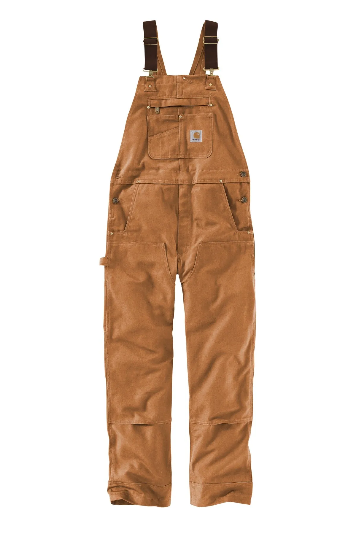 Carhartt Men's Duck Unlined Bib Overalls CT102776