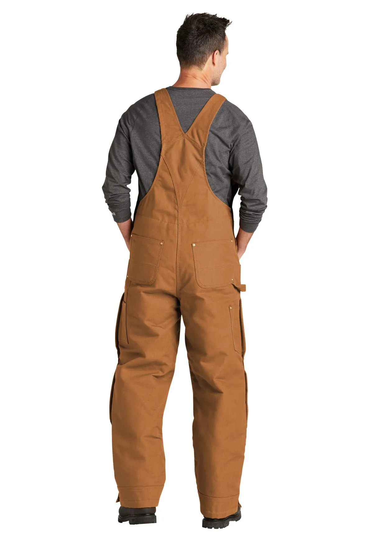 Carhartt Men's Firm Duck Insulated Bib Overalls CT104393