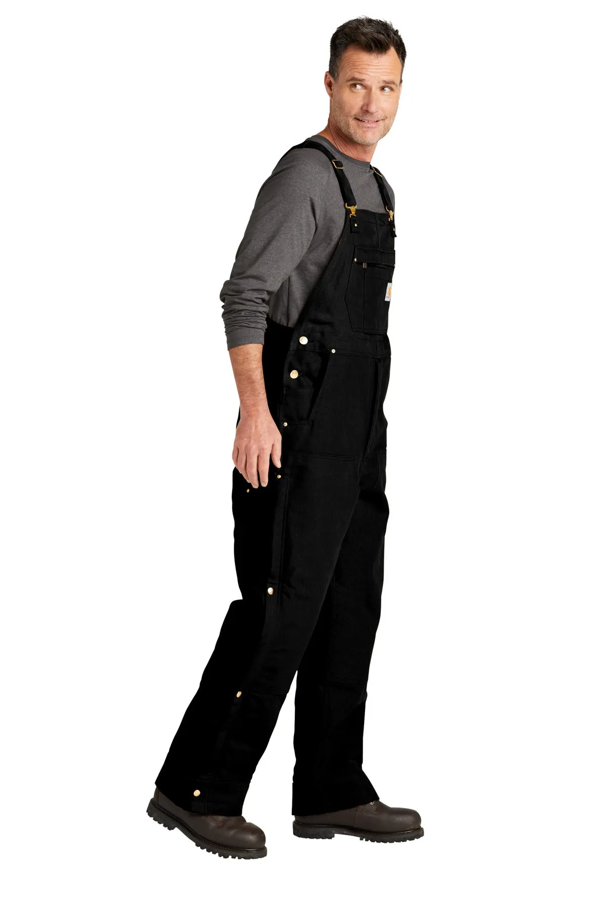 Carhartt® Short Firm Duck Insulated Bib Overalls CTS104393