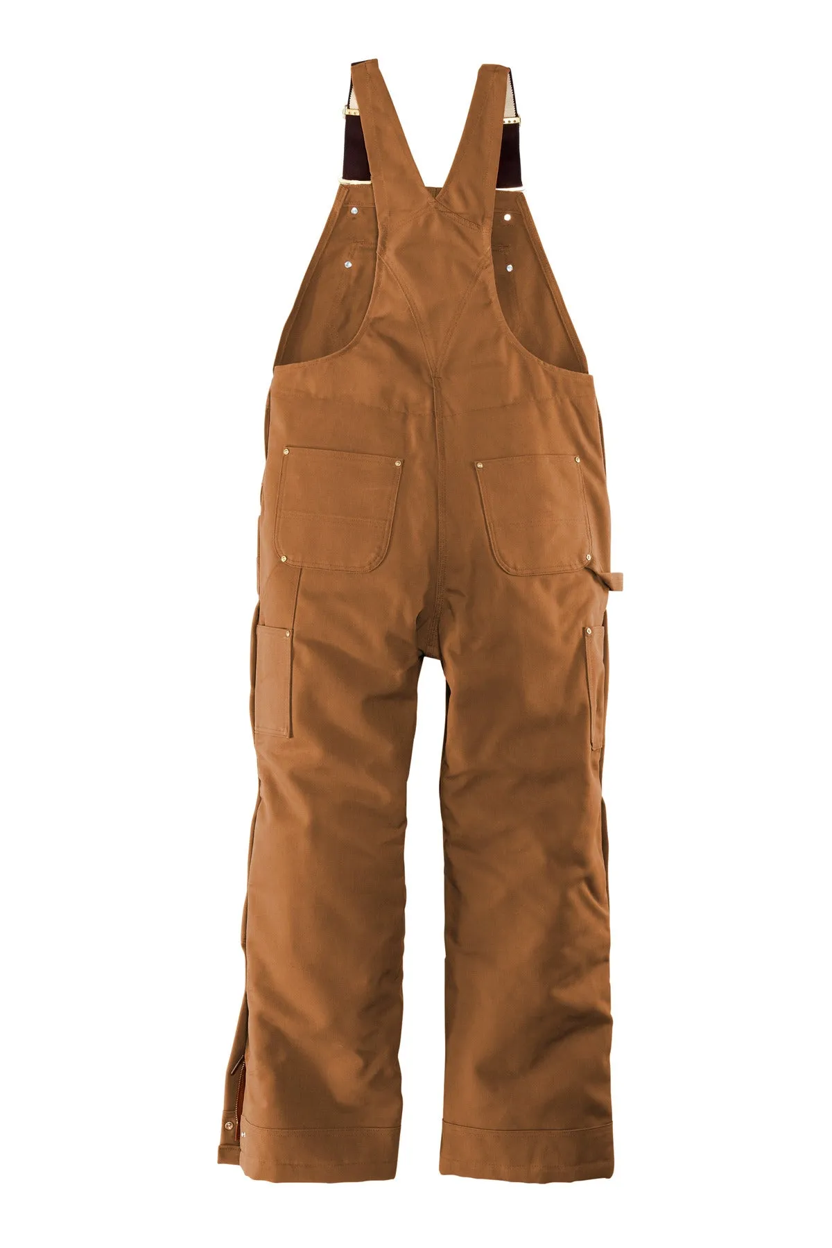 Carhartt Tall Firm Duck Insulated Bib Overalls CTT104393