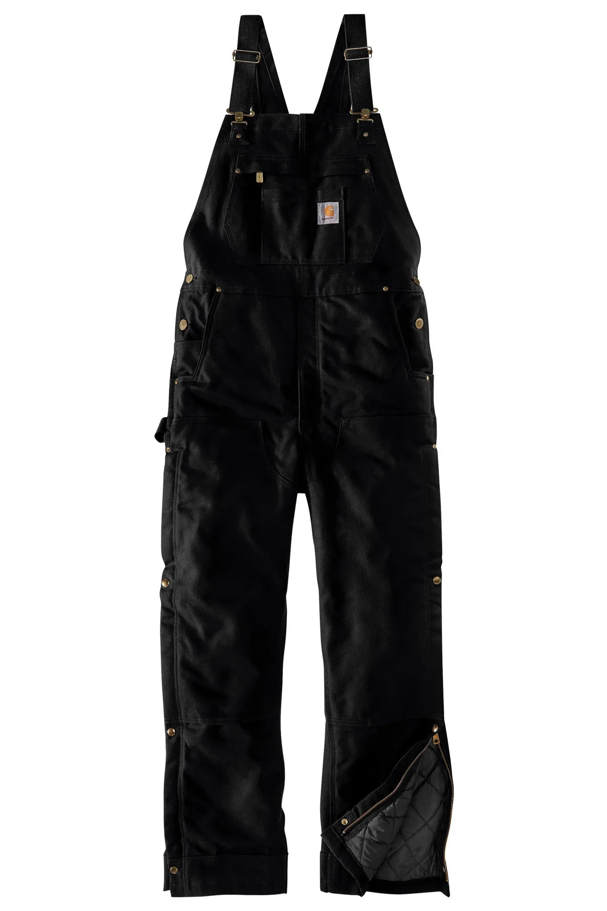 Carhartt Tall Firm Duck Insulated Bib Overalls CTT104393