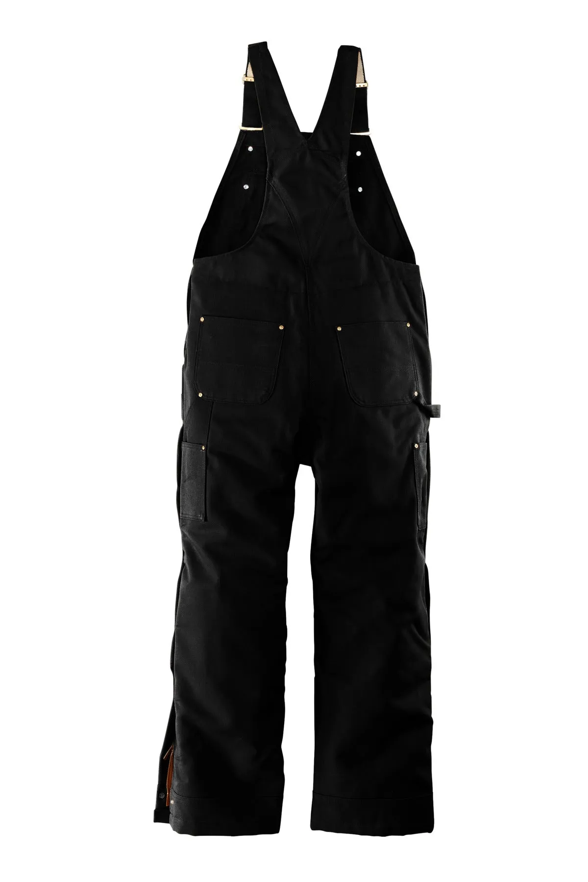 Carhartt Tall Firm Duck Insulated Bib Overalls CTT104393