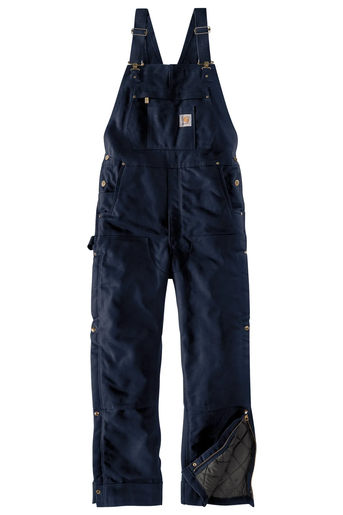 Carhartt Tall Firm Duck Insulated Bib Overalls CTT104393