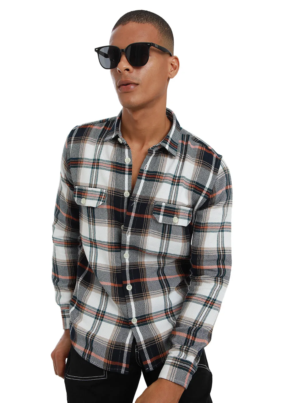 Classic Brushed Cotton Check Shirt