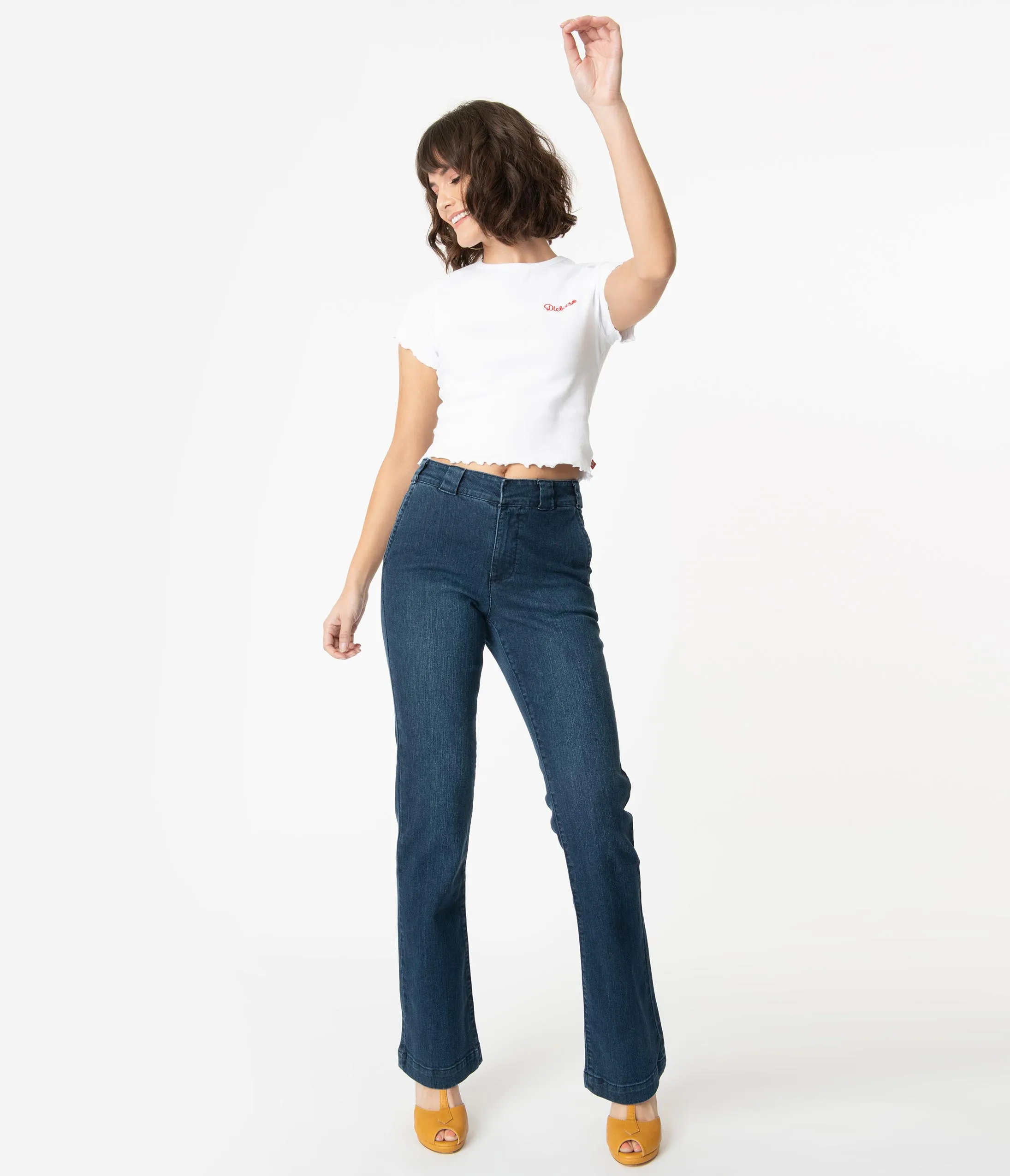 Dickies Dark Denim Blue Bootcut Jeans