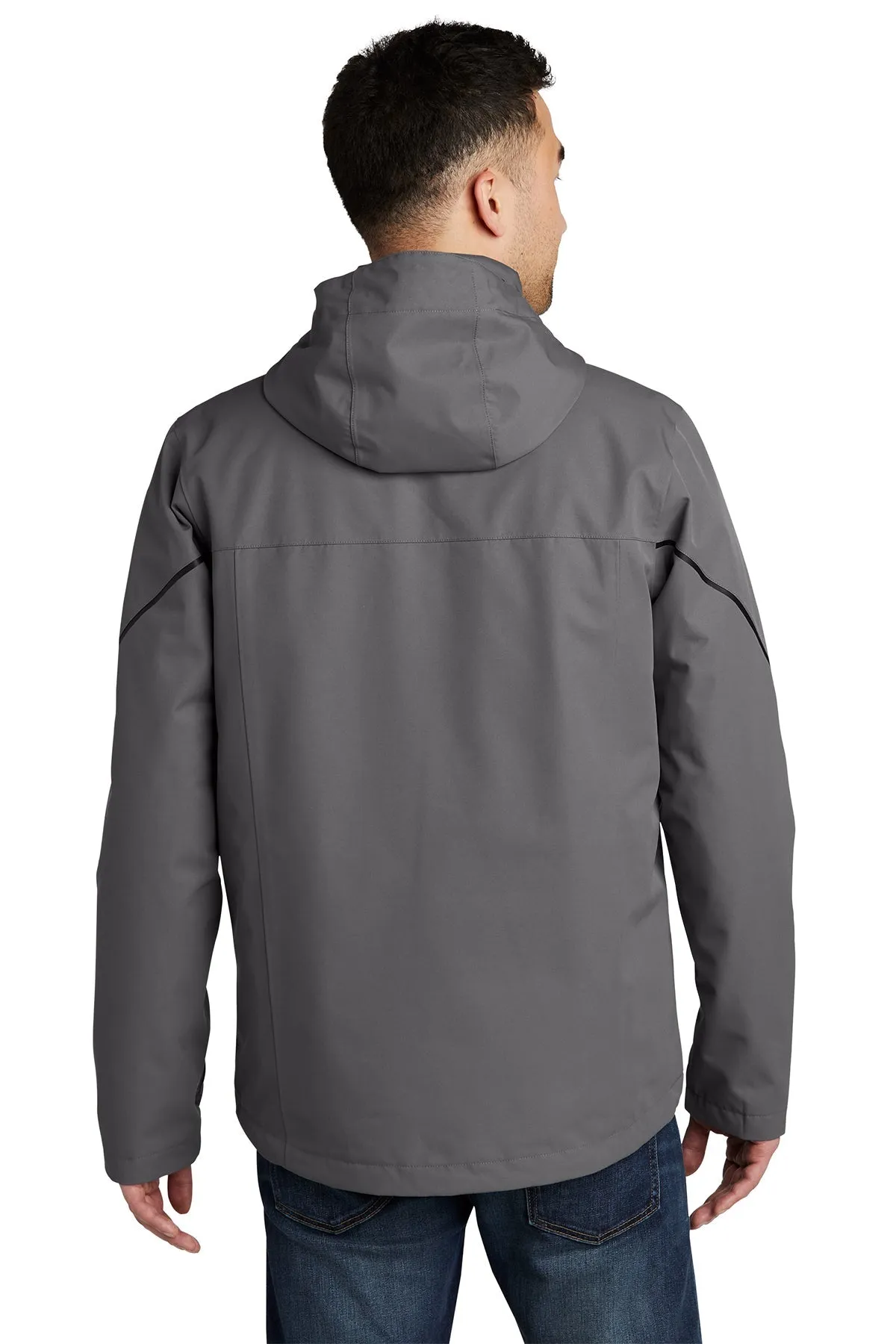 Eddie Bauer WeatherEdge Custom 3-in-1 Jackets, Metal Grey