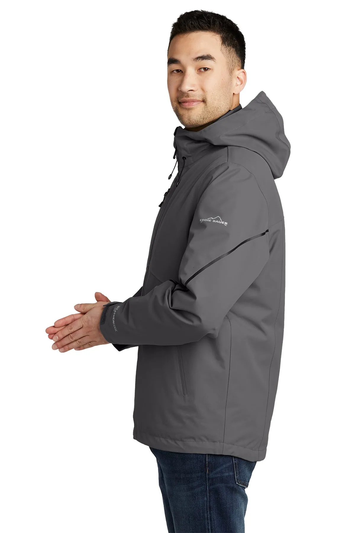 Eddie Bauer WeatherEdge Custom 3-in-1 Jackets, Metal Grey