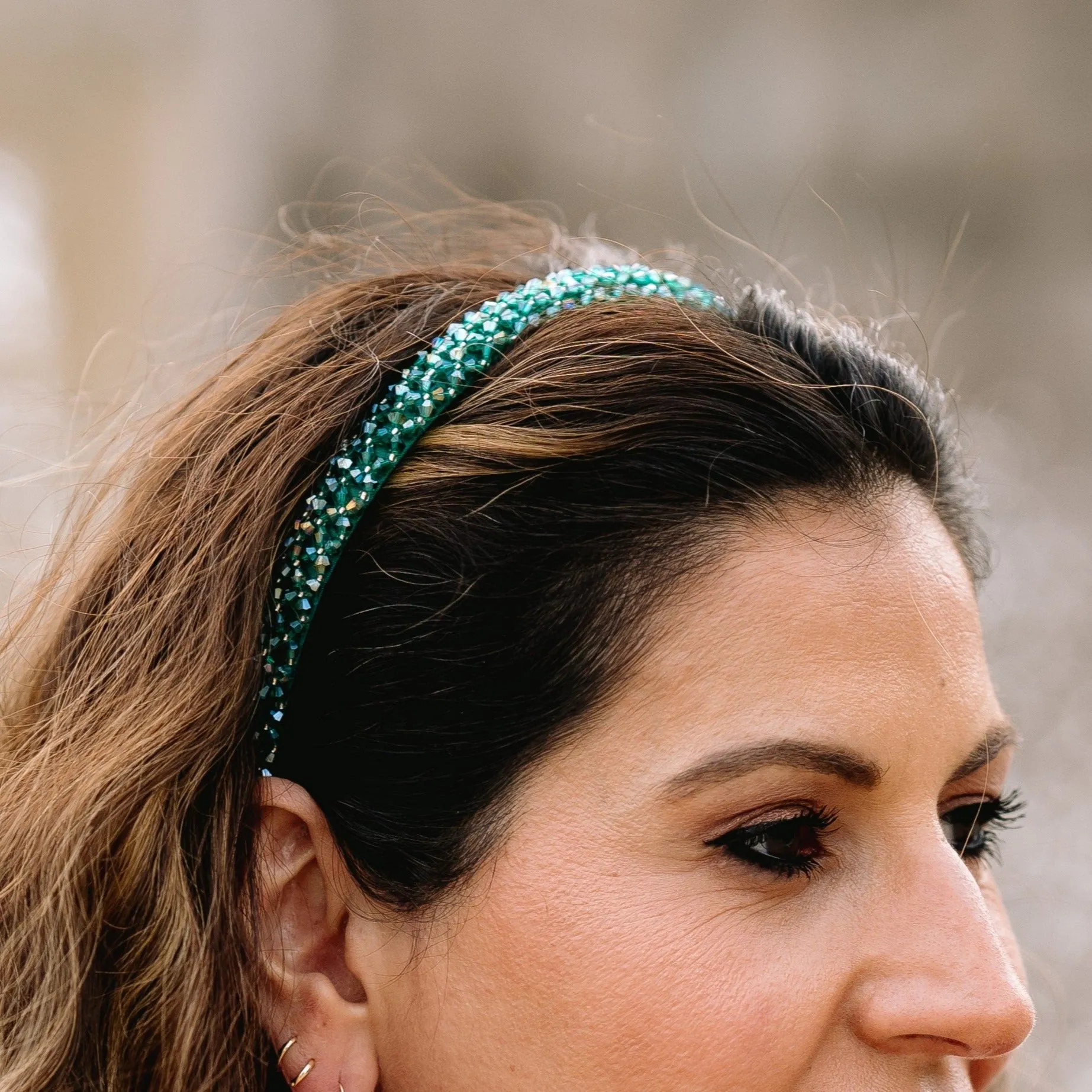 Esmeralda Bling Crystal Headband