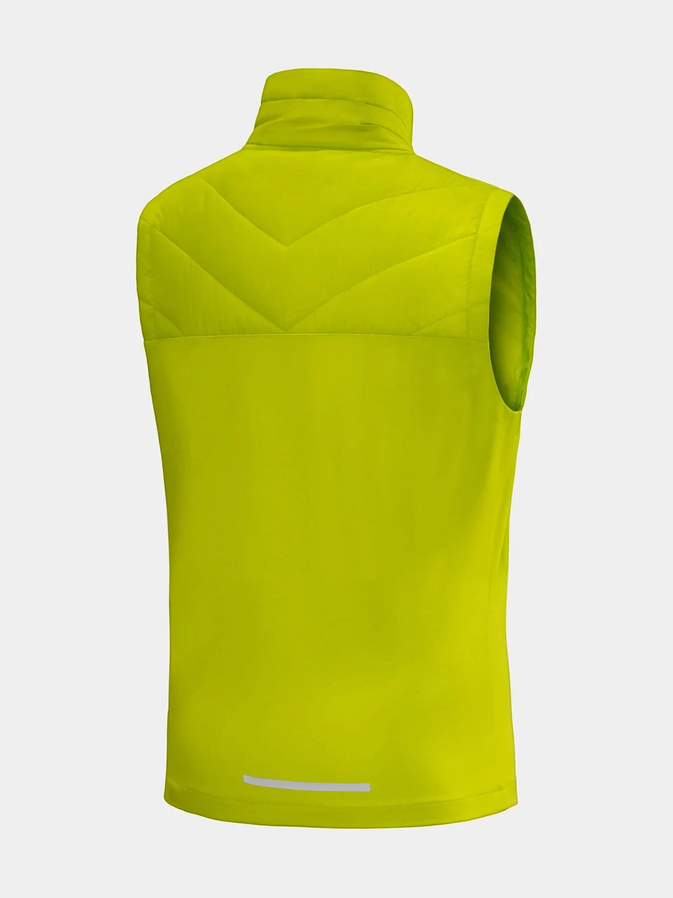 Excel Padded Running Gilet For Boys With Zip Pockets & Reflective Strips