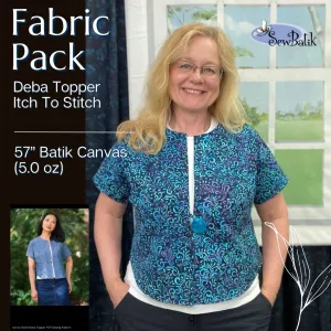 Fabric Pack: Deba Topper - Batik Canvas (5.0 oz)