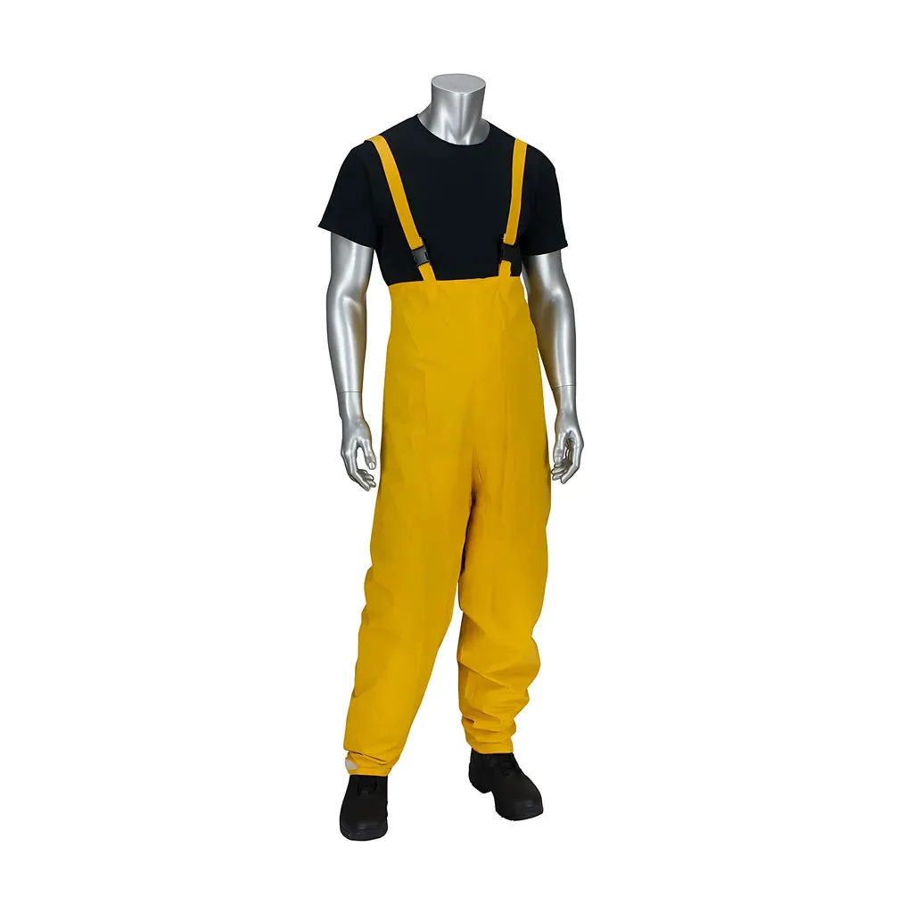 Falcon 205-375FR/L PVC Jacket with Hood and Bib Overalls - 0.35 mm