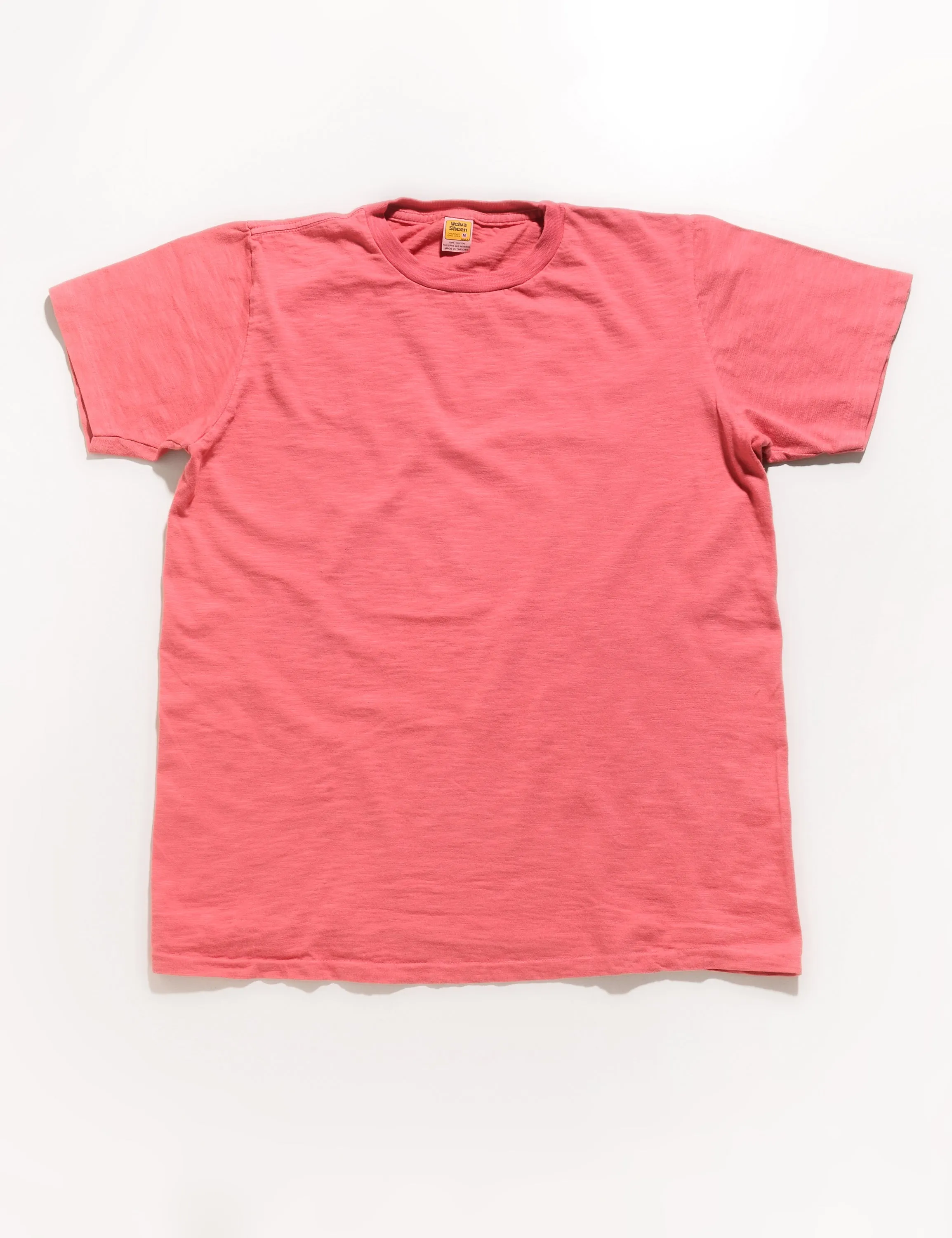 FINAL SALE: Crewneck T-Shirt in Washed Red