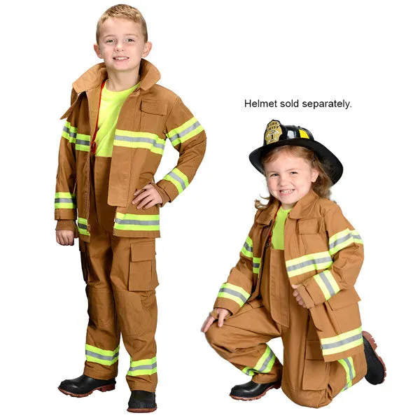 Firefighter Suit Costume - Tan (8-10)