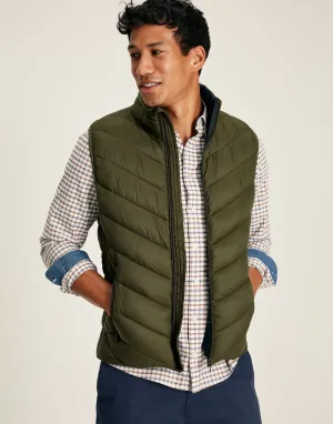 Garrett Quilted Gilet - Heritage Green