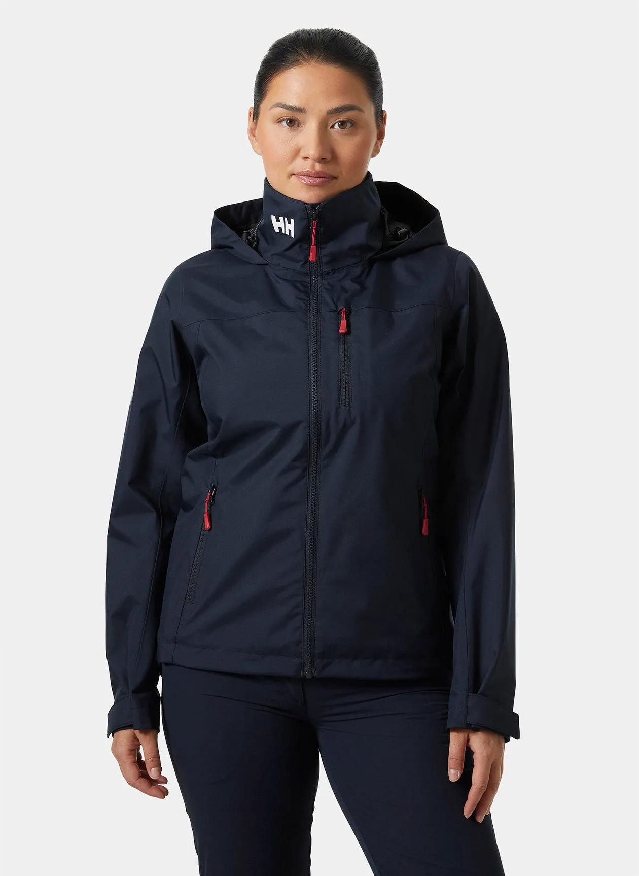 Helly Hansen Women's Hooded Custom Crew Jackets, Navy