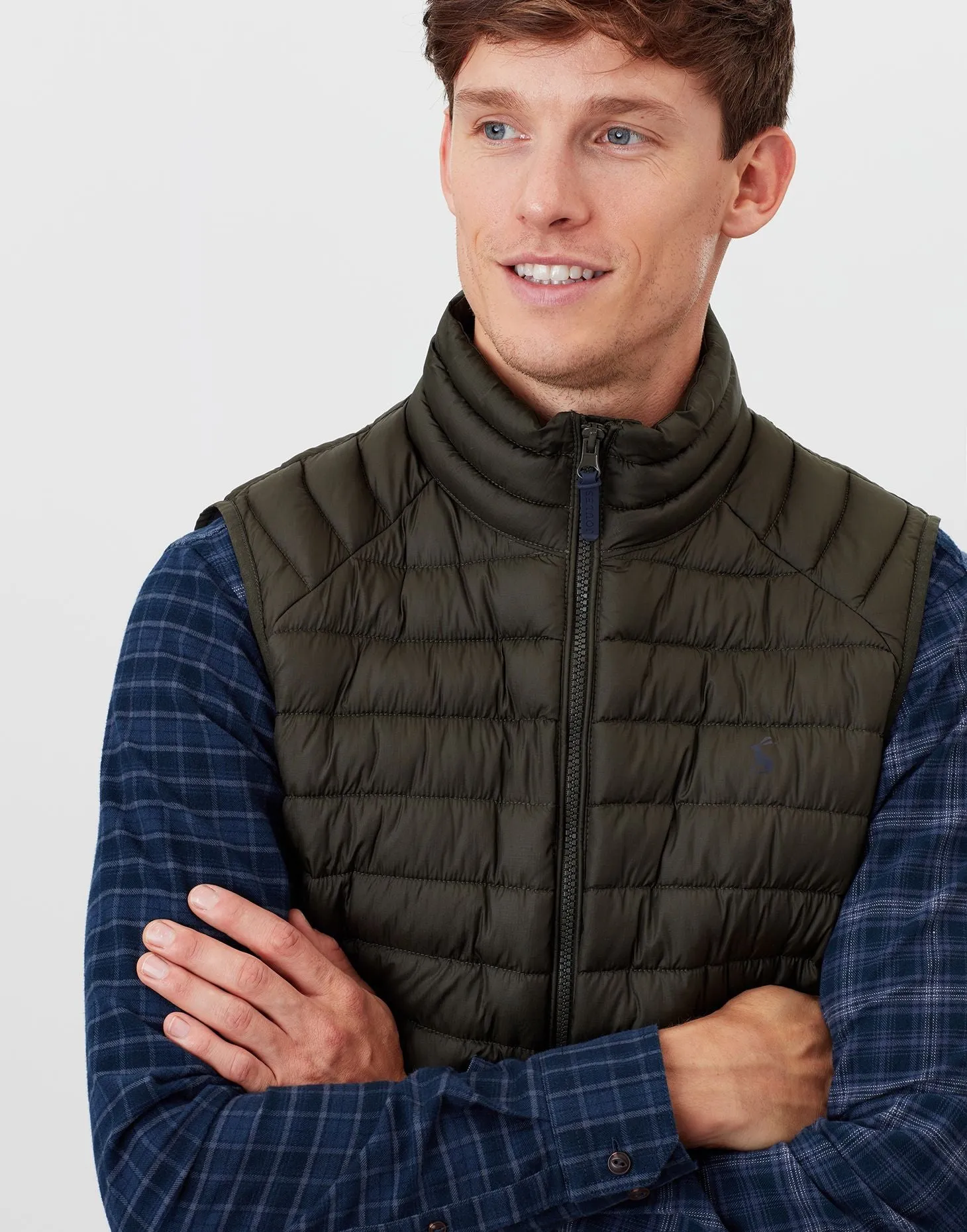 Joules - Men's Go To Gilet - Olive