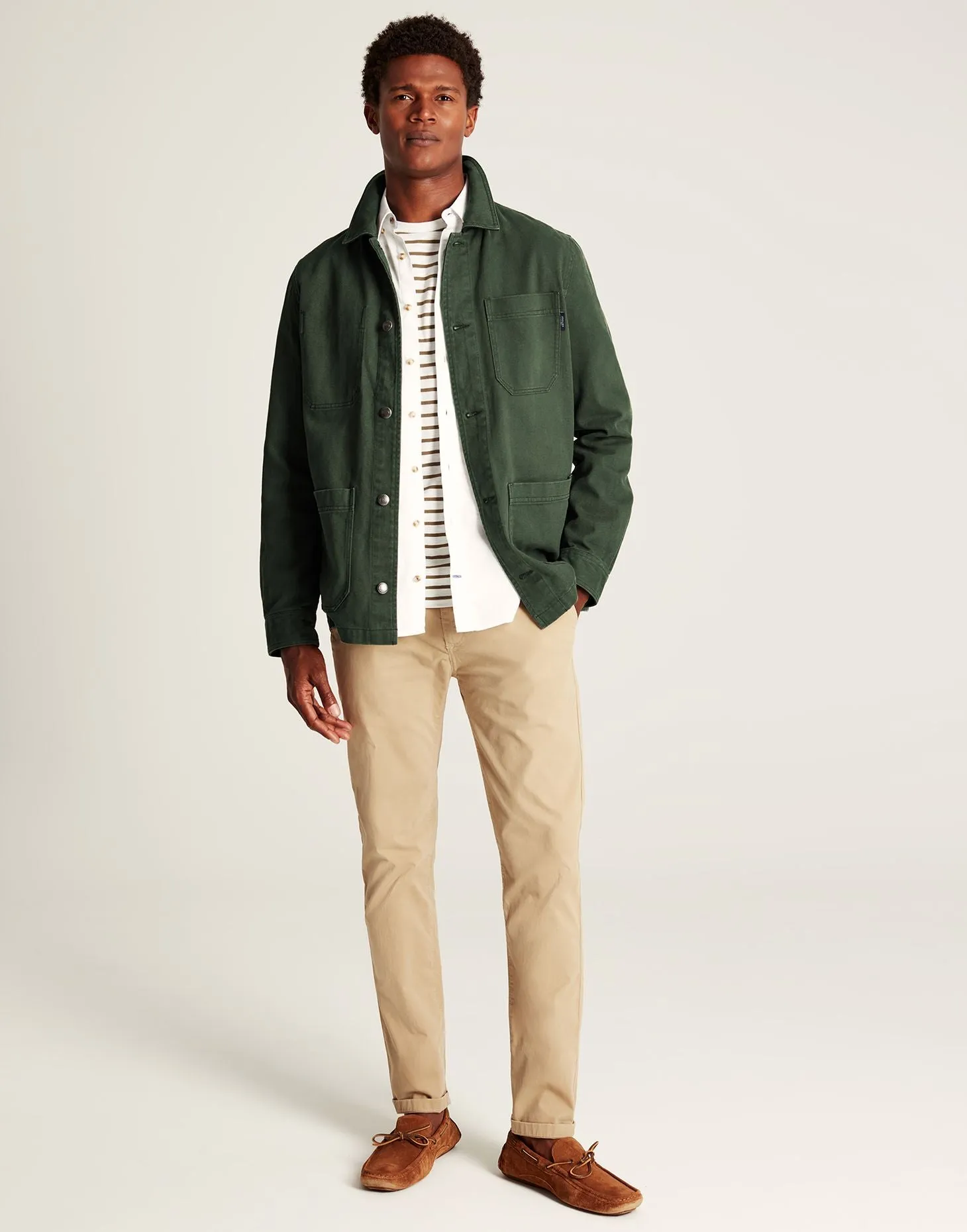 Lindell Multi Pocket Woven Jacket - Dark Green