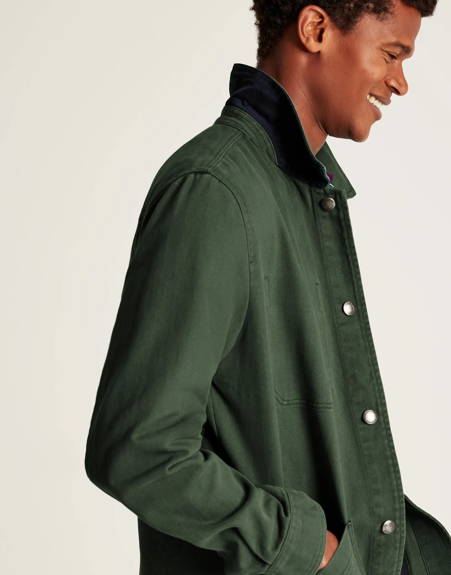 Lindell Multi Pocket Woven Jacket - Dark Green