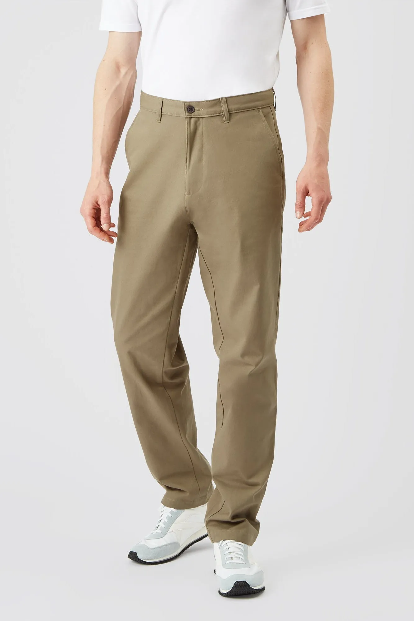 Men's Relaxed Chinos - Khaki