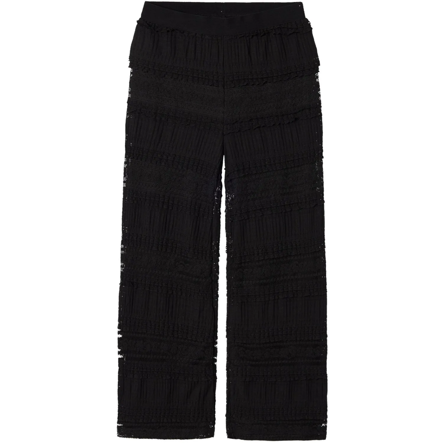 Name It Black Rilkai Wide Pants