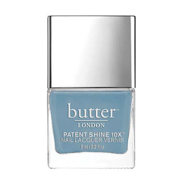 Patent Shine 10X Nail Lacquer - Waterloo Blue, 0.2 fl oz