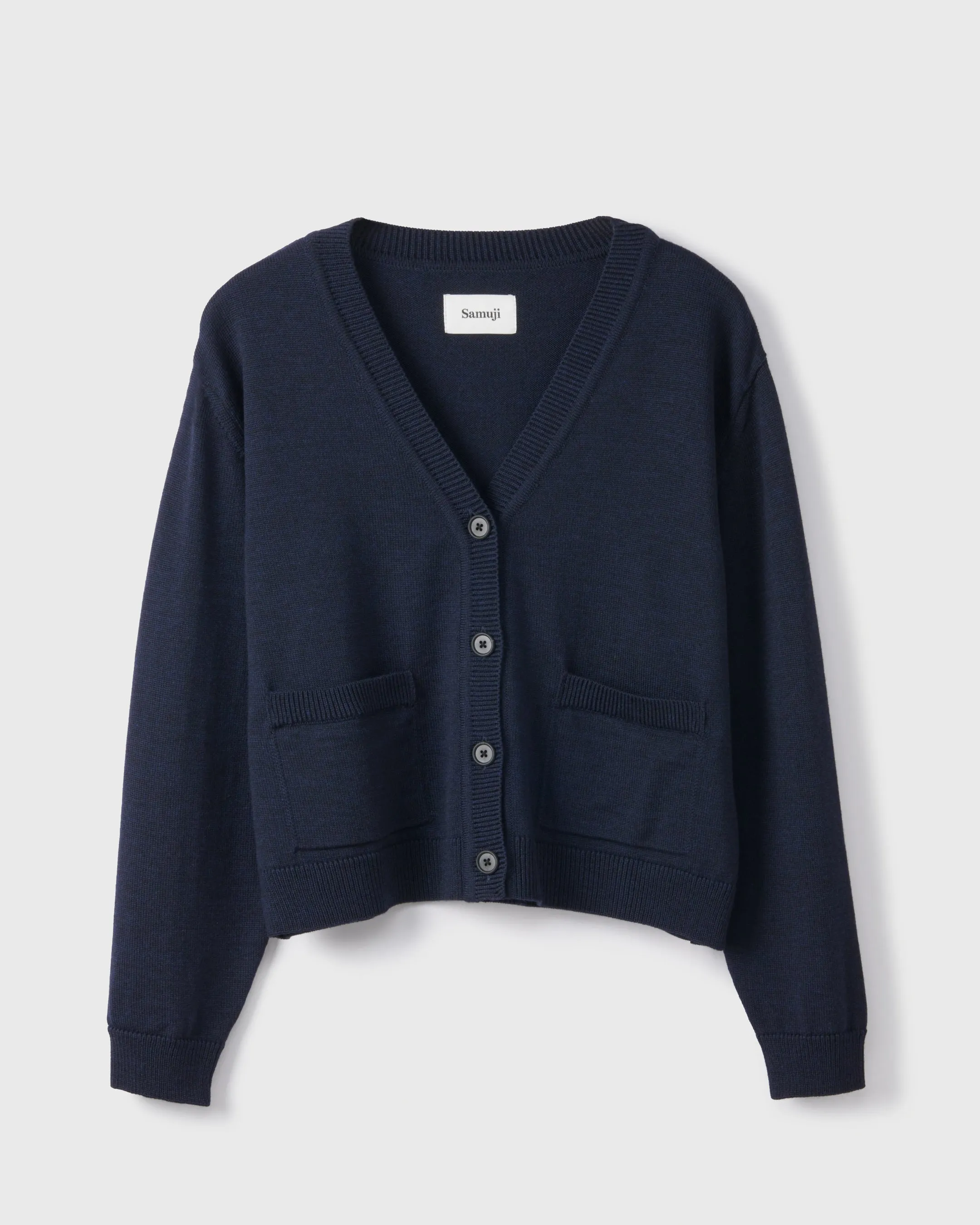 Pilot Cardigan Biella Dark Navy