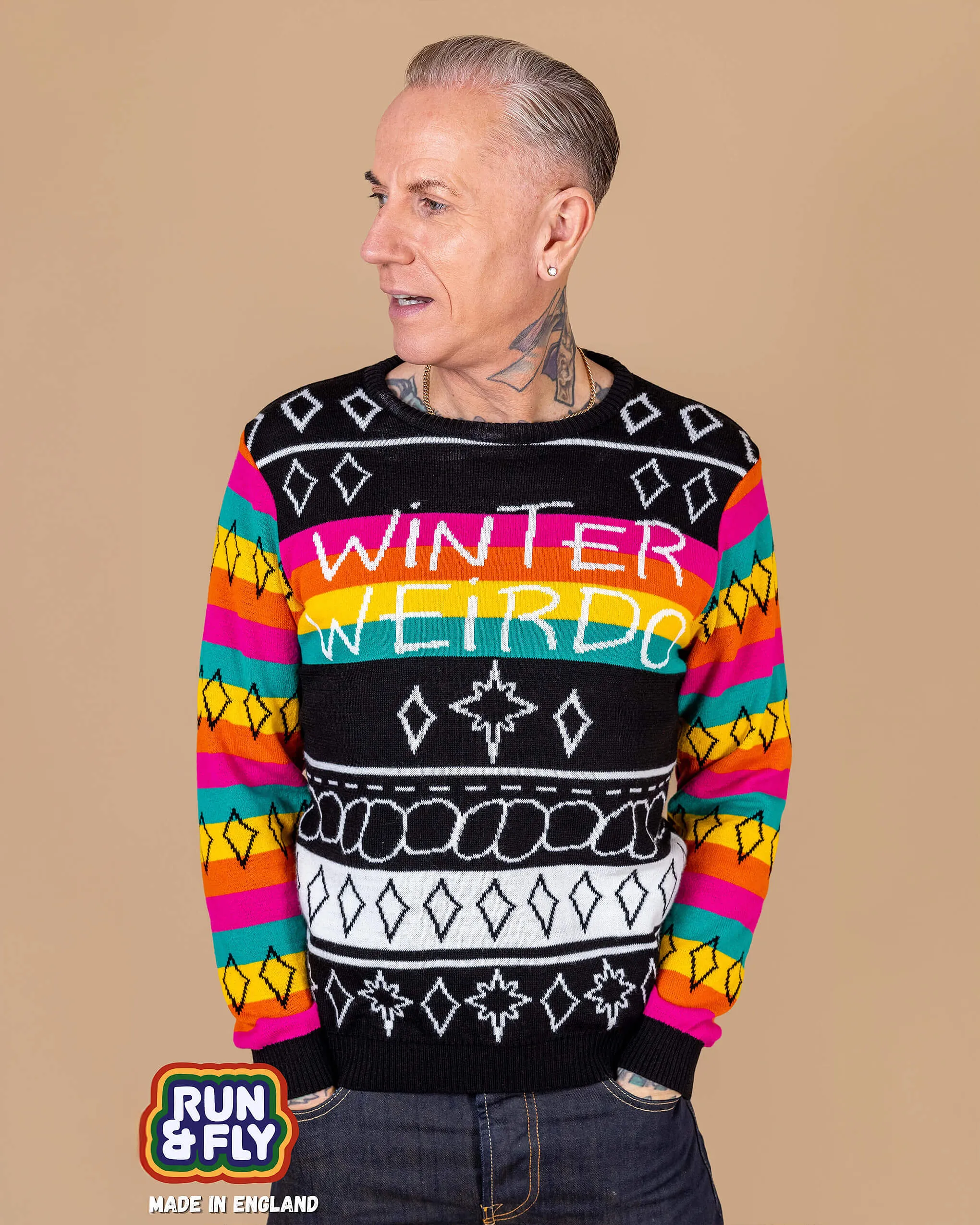 Run & Fly x Katie Abey Winter Weirdo Jumper