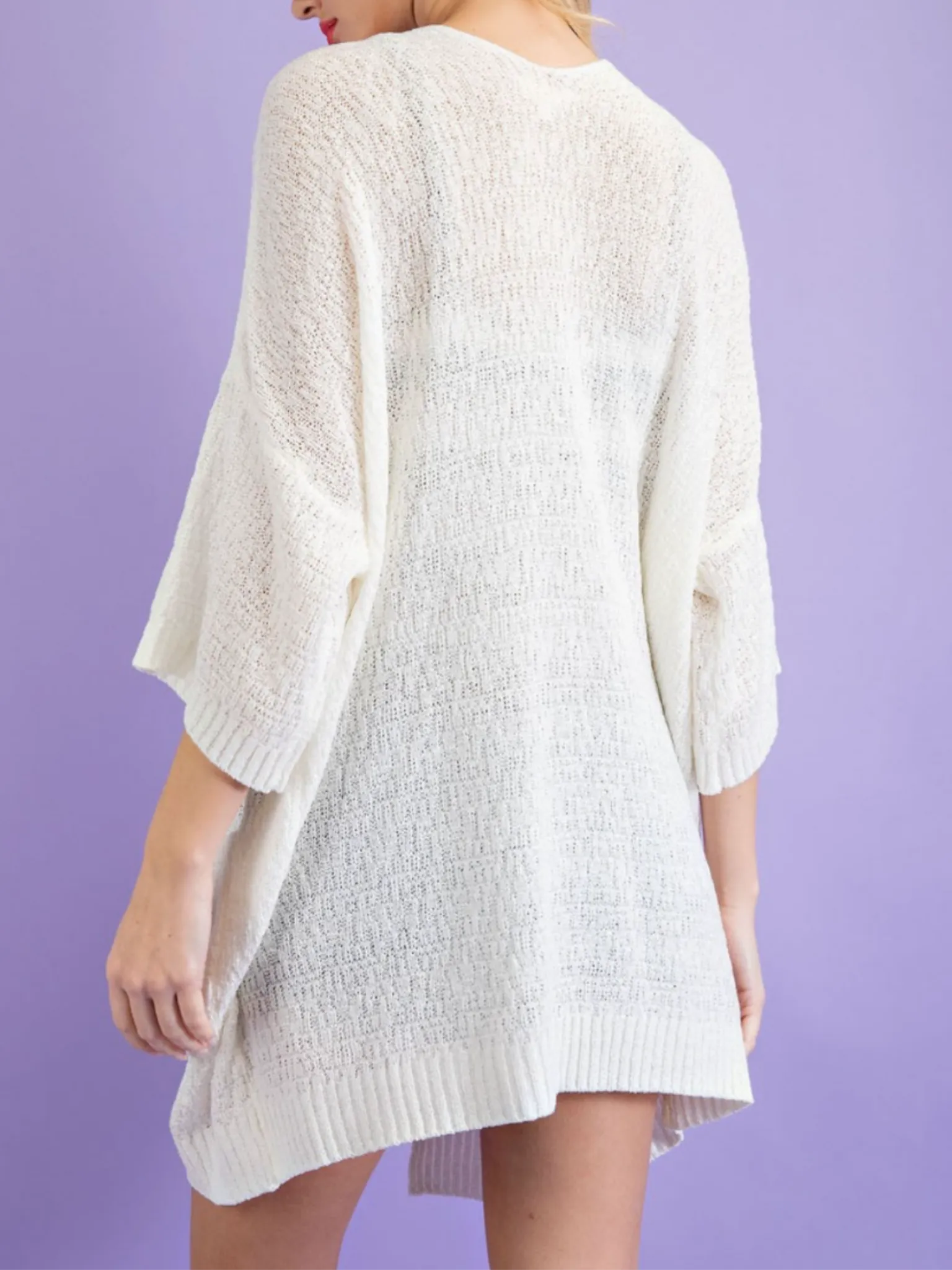 Tanya Slouchy Cardigan - Off White