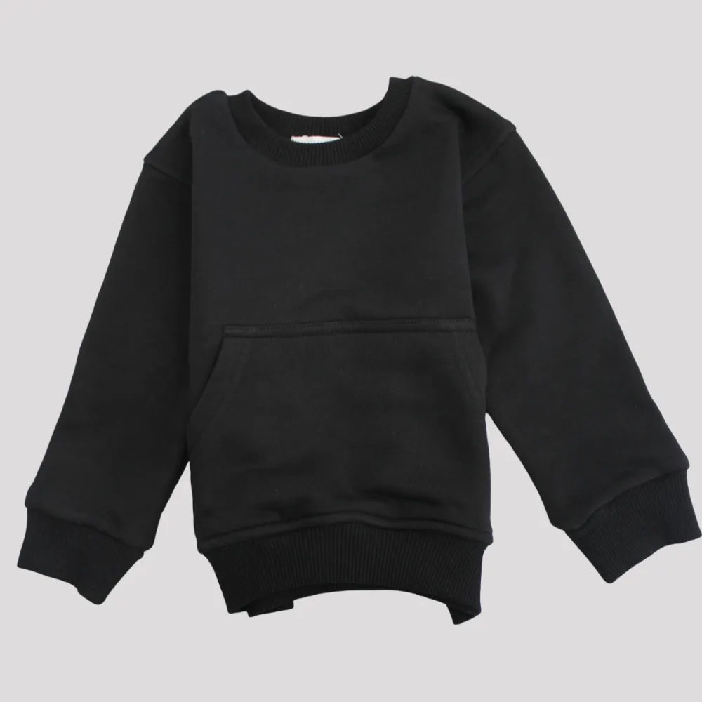 Unisex Black Sweatshirt