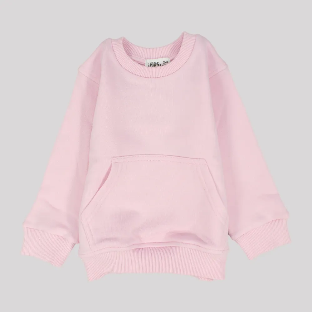 Unisex Pink Sweatshirt