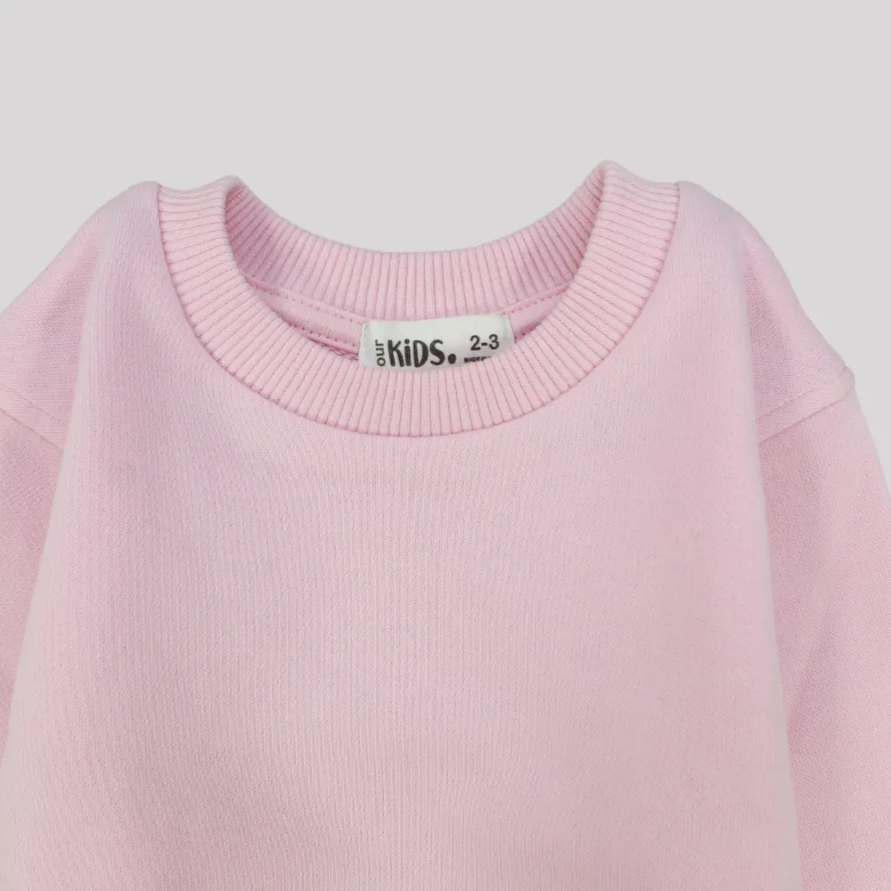 Unisex Pink Sweatshirt