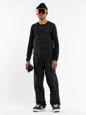 Volcom 2024 Roan Bib Overalls - Black