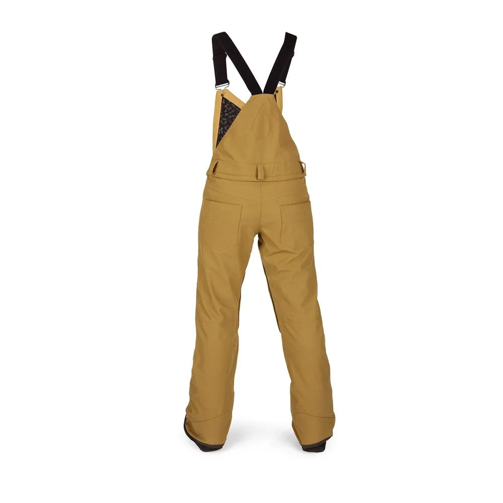 Volcom Swift Bib Overall - Burnt Khaki