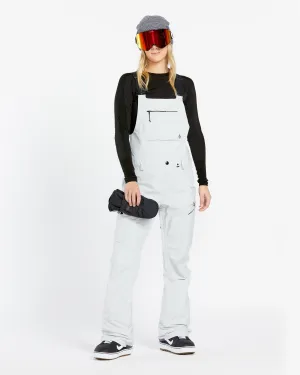 Womens Elm Stretch Gore Bib Overalls - Cloud Grey